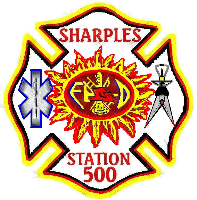 Sharples Volunteer Fire Dept INC Logo